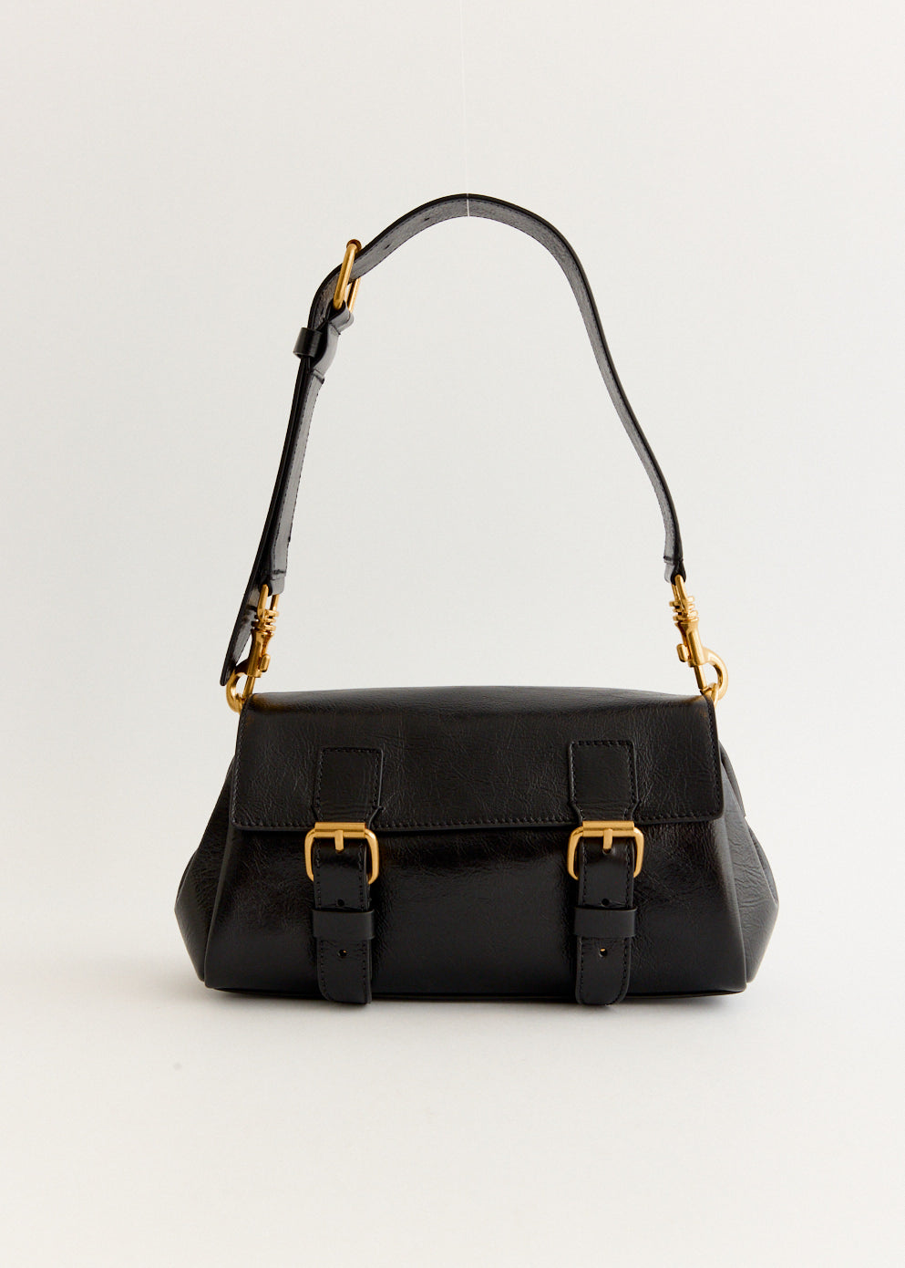 Leather Shoulder Satchel