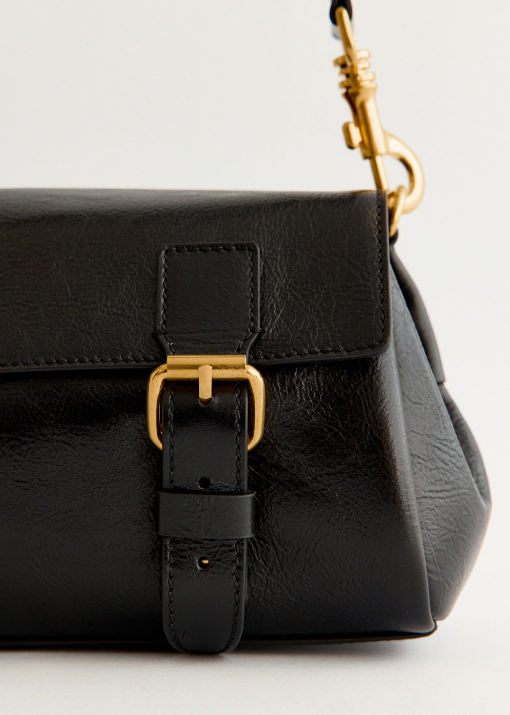 Leather Shoulder Satchel