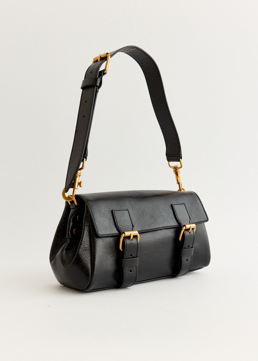Leather Shoulder Satchel