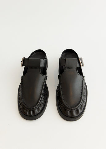 Gianna Buckled Mules