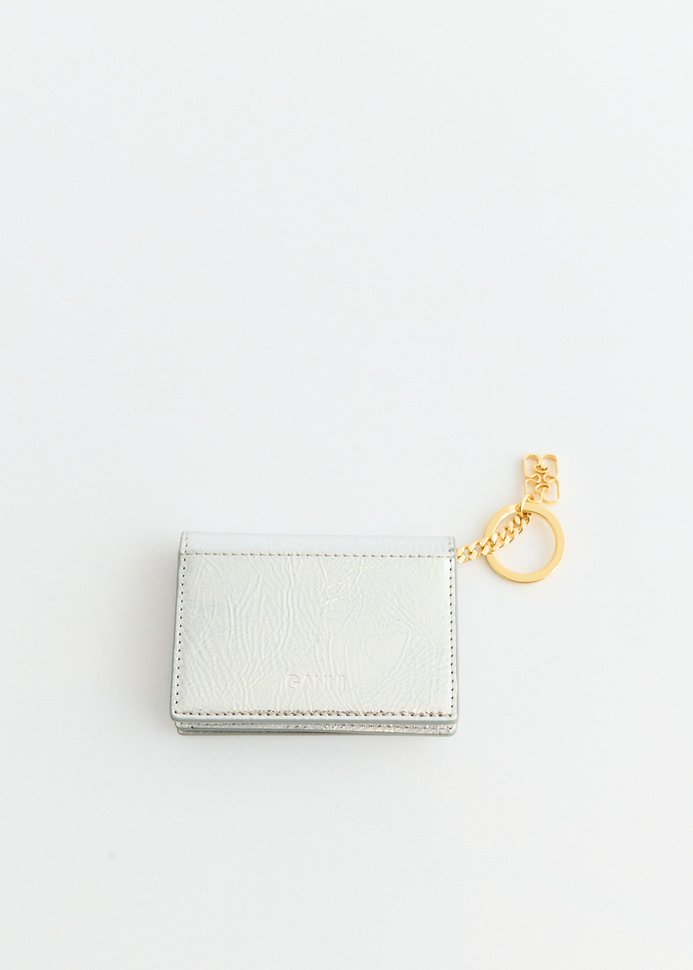 Metallic Bou Flap Card Holder