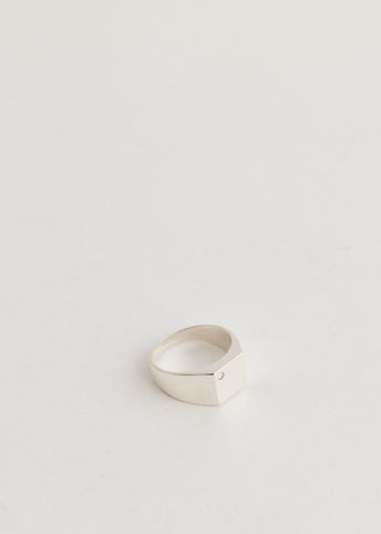 Diamond Signet Ring