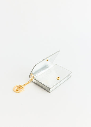 Metallic Bou Flap Card Holder