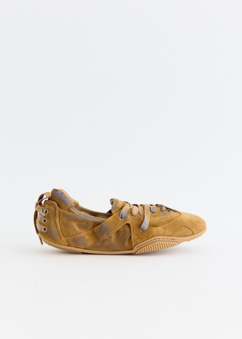 Bilaria Lace Up Suede Shoes