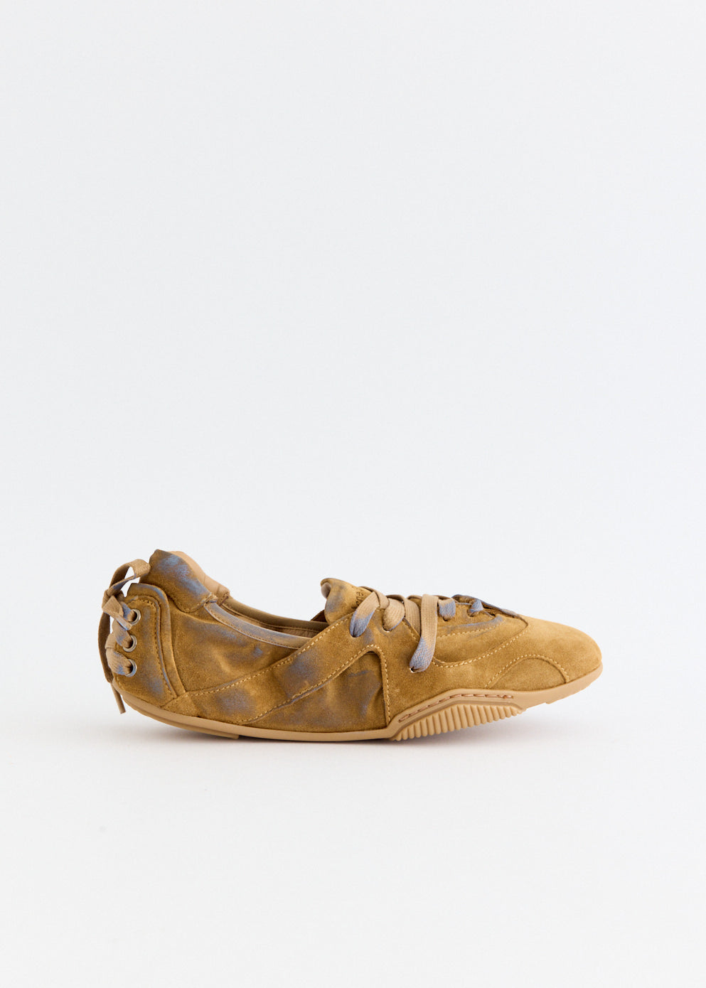 Bilaria Lace Up Suede Shoes
