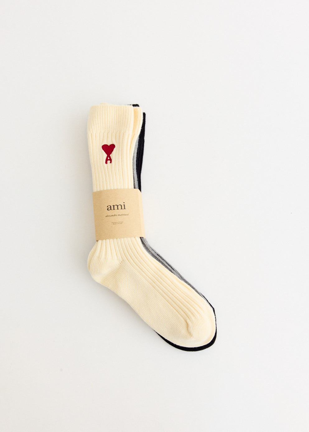 AMI PARIS - Three Pack ADC Socks - Sock,Specials : American Fashion Style Bags On Sale AMI PARIS - Three Pack ADC Socks - Sock,Specials : American Fashion Style Bags On Sale