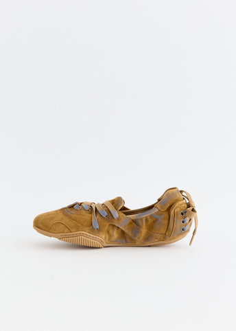 Bilaria Lace Up Suede Shoes