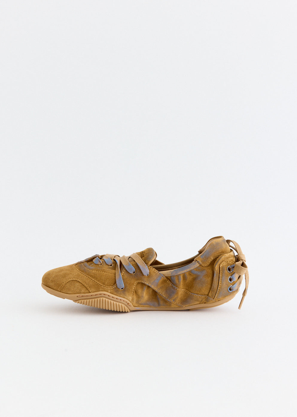 Bilaria Lace Up Suede Shoes