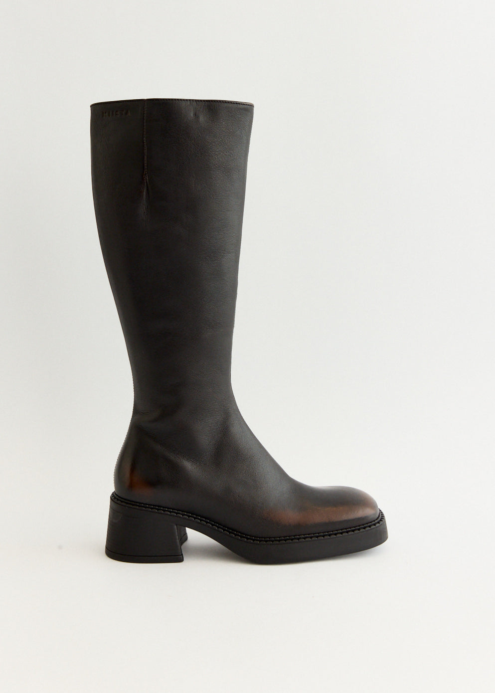 Yumi Brushed Brown Boots
