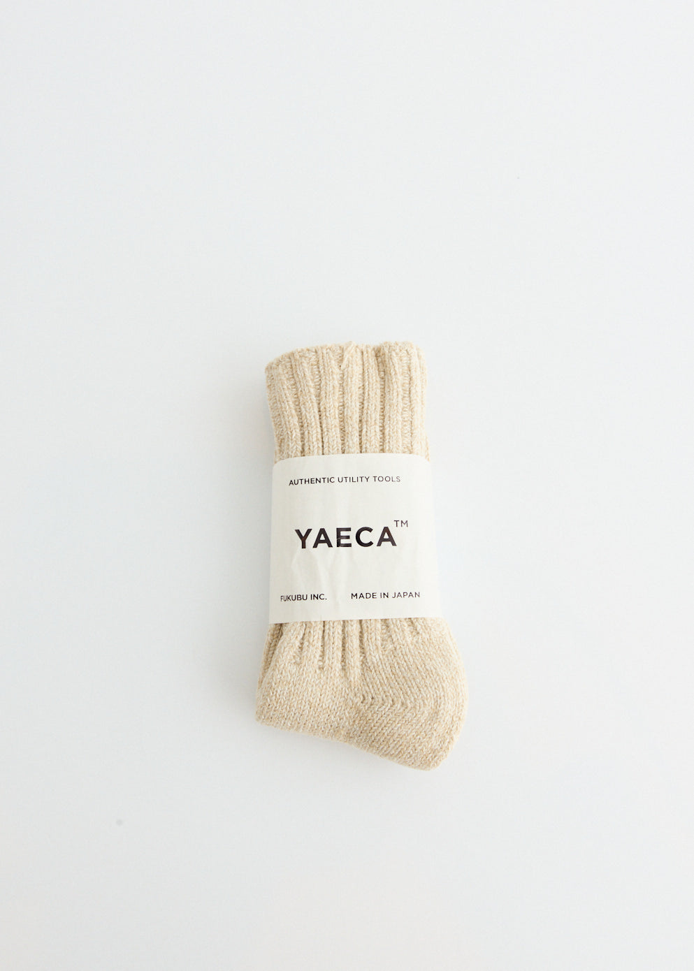 Cotton Silk Rib Socks