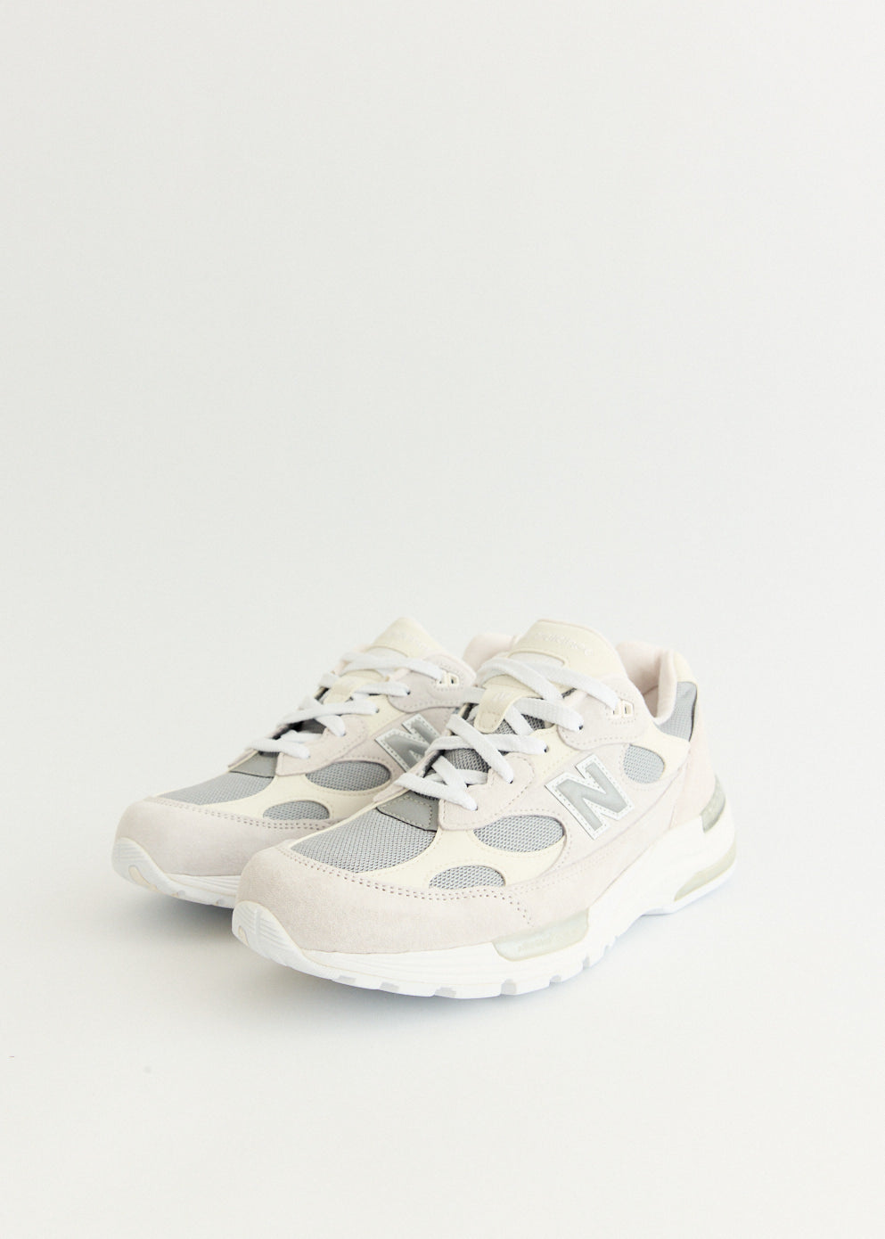 Made in USA 992 'White Reflection' Sneakers