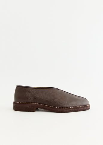Piped Crepe Slippers