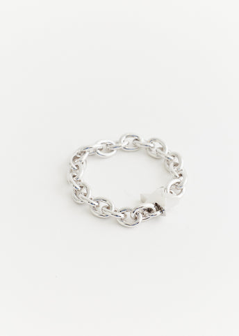 Star Clasp Oval Chain Bracelet