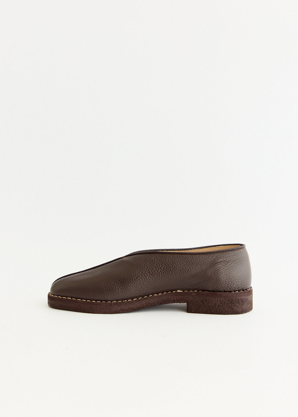 Piped Crepe Slippers