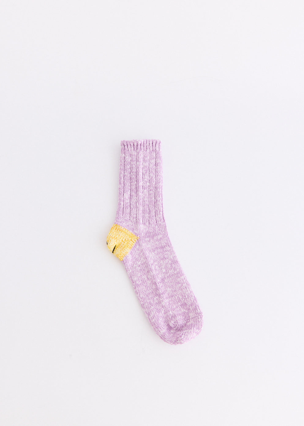 56 Yarns 3x1 Rib RAINBOWY HAPPY HEEL Socks