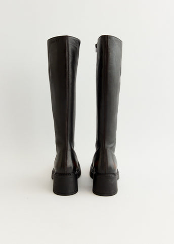 Yumi Brushed Brown Boots