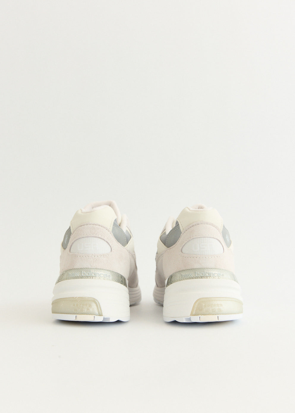 Made in USA 992 'White Reflection' Sneakers