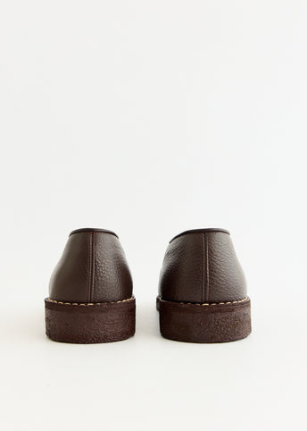 Piped Crepe Slippers