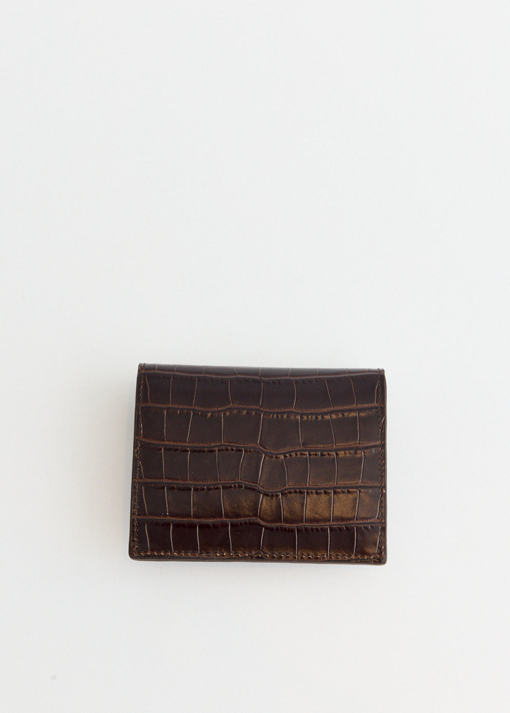 T-Lock Croco-Embossed Cardholder