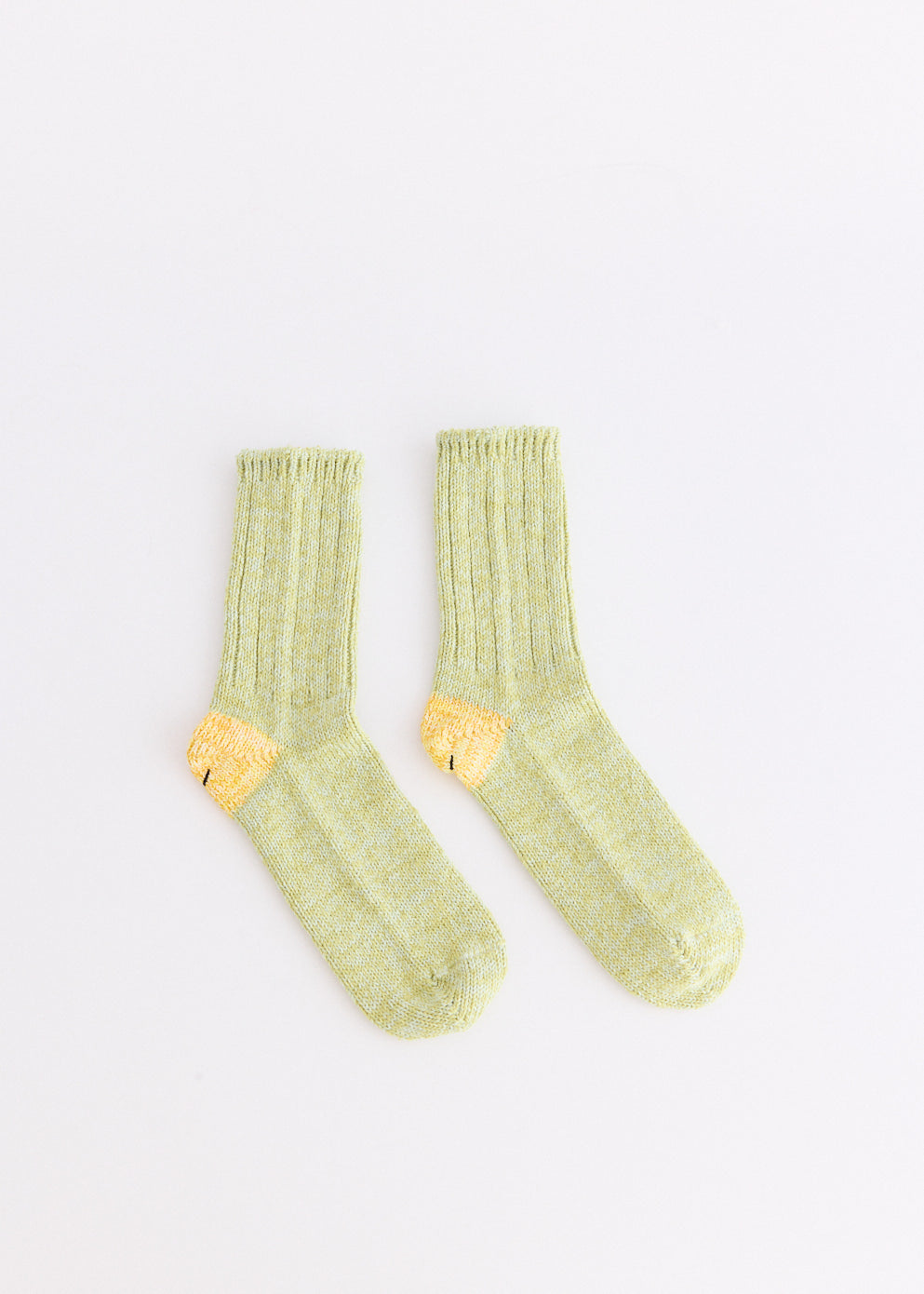 56 Yarns 3x1 Rib RAINBOWY HAPPY HEEL Socks