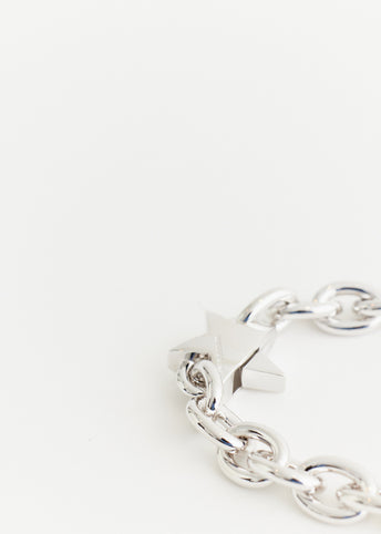 ブレスレット Star Clasp Oval Chain Bracelet #5928 Star Clasp Oval Chain Bracelet