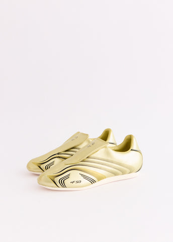 Women's Taekwondo F50 'Gold Metallic' Sneakers