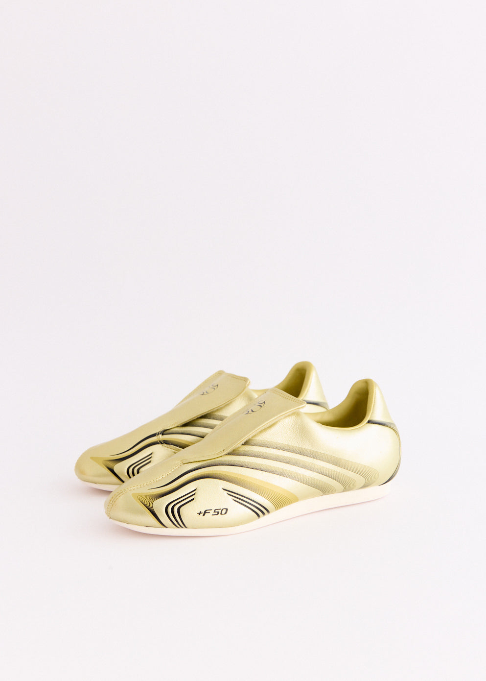 Women's Taekwondo F50 'Gold Metallic' Sneakers