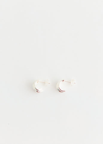 Silver Hoop Earrings