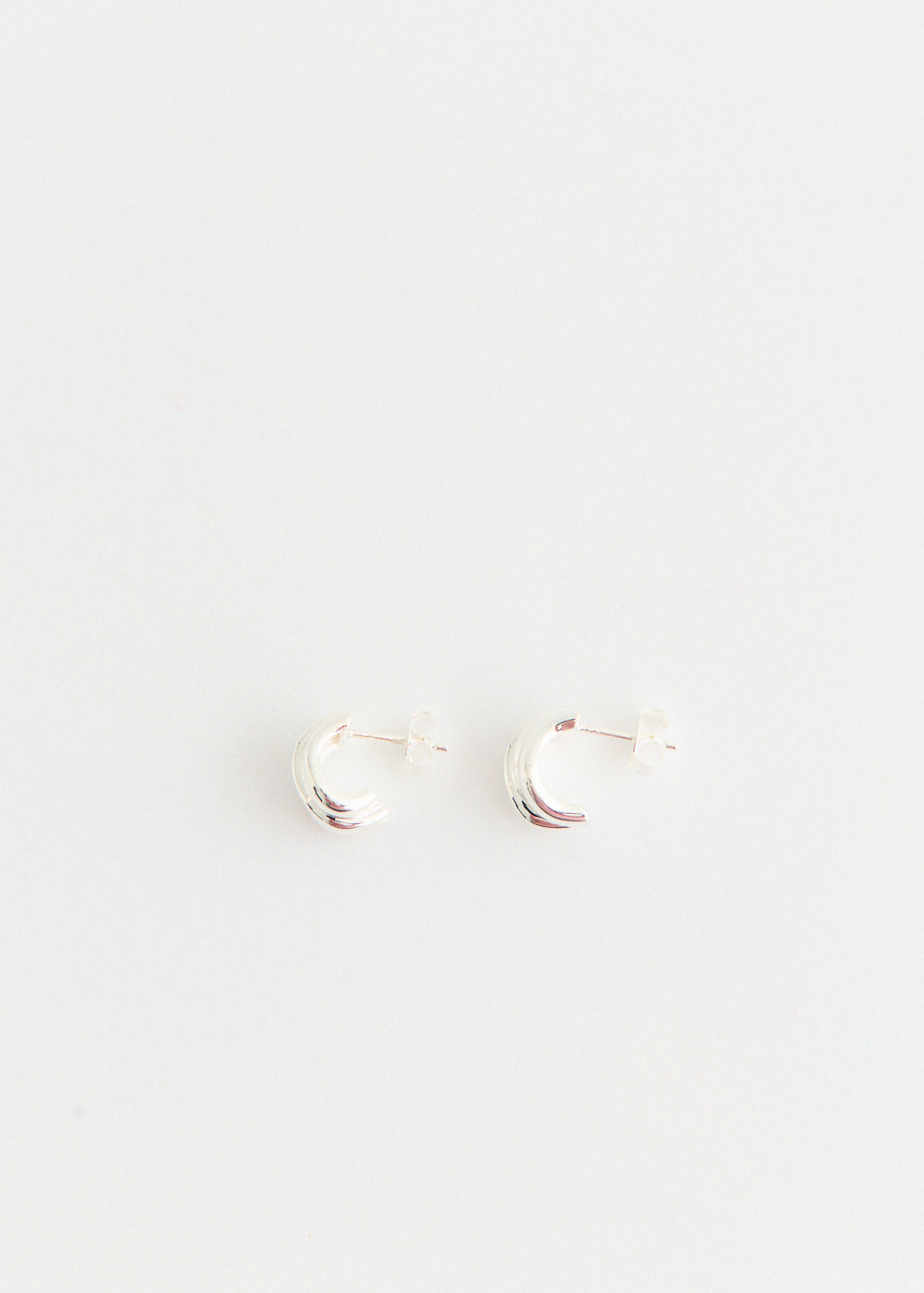 Silver Hoop Earrings