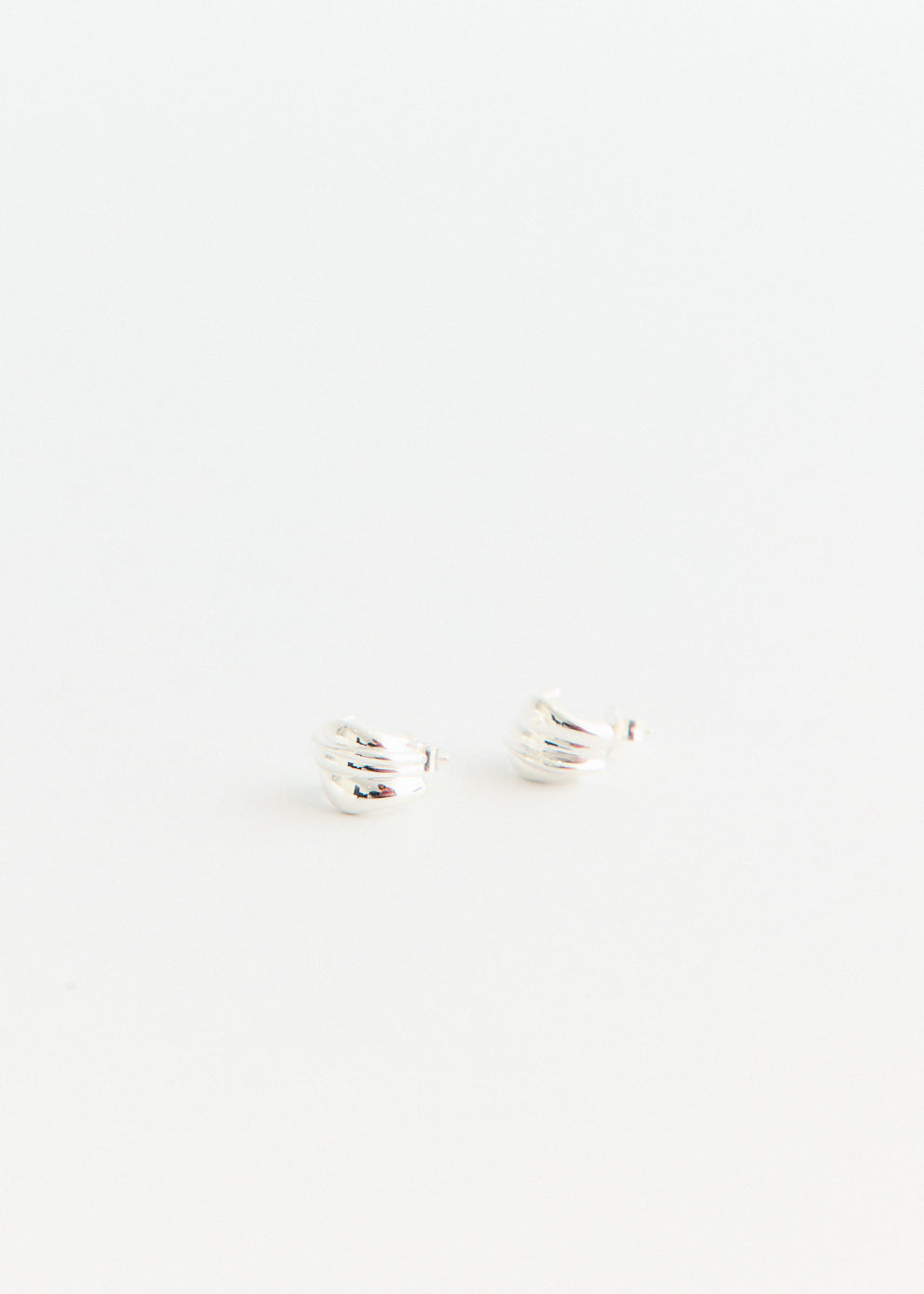 Silver Hoop Earrings