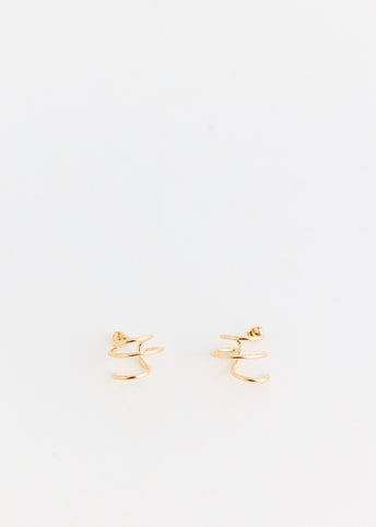 Wrap Gold Plated Earrings