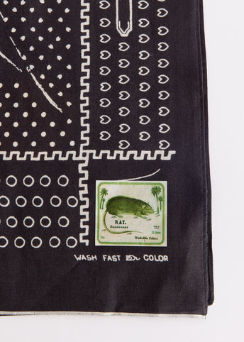 Fastcolor Selvedge Bandanna (Mirrored Fuji PROFILE RAINBOWY)