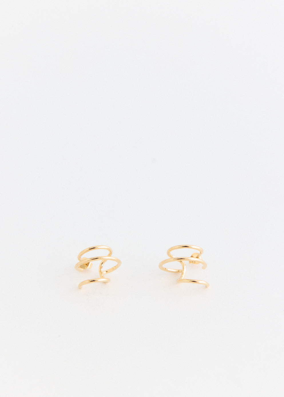 Wrap Gold Plated Earrings