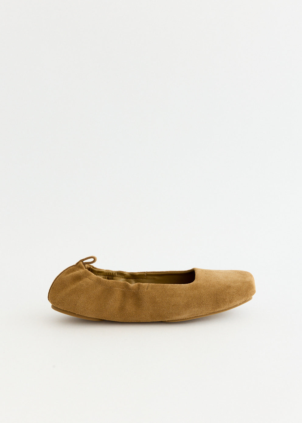 Suede Ballet Flat