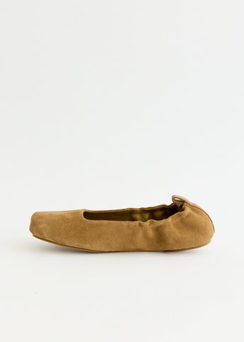 Suede Ballet Flat