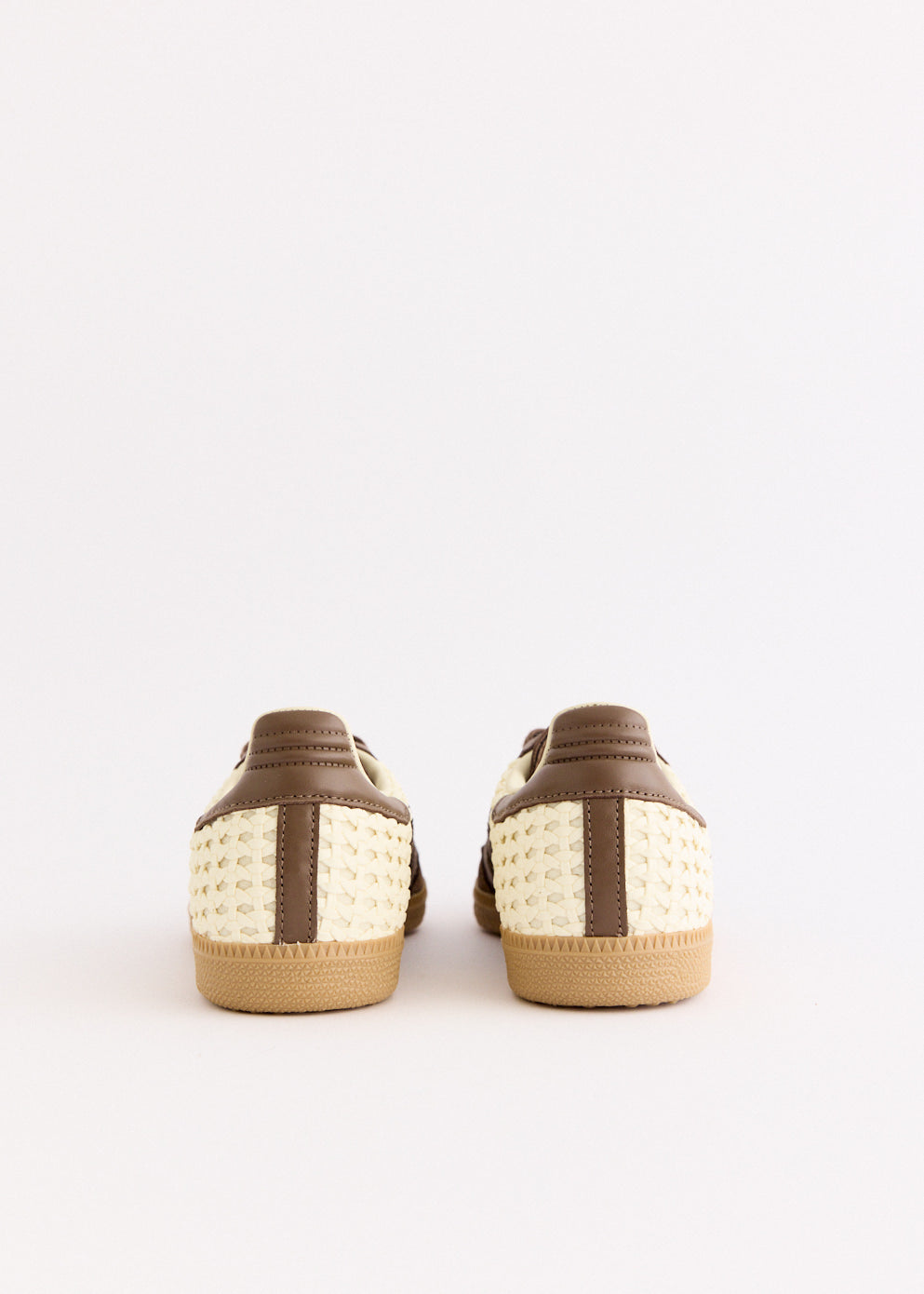 Women's Samba OG Basketweave 'Cream White' Sneakers