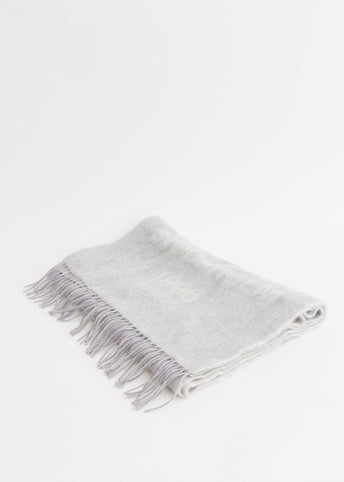 Logo Wool Scarf