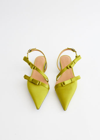Multi Bow Mid Heel Sandal