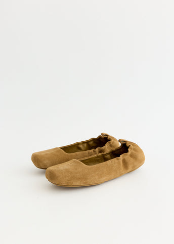 Suede Ballet Flat