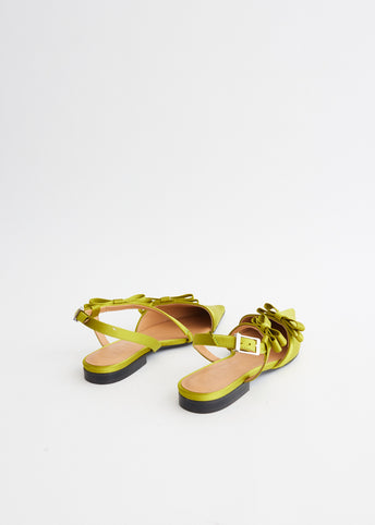 Multi Bow Mid Heel Sandal
