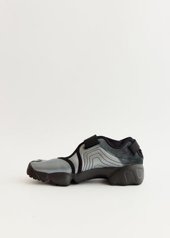 Women's Air Rift Breathe 'Metallic Silver Black' Sneakers