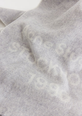 Logo Wool Scarf