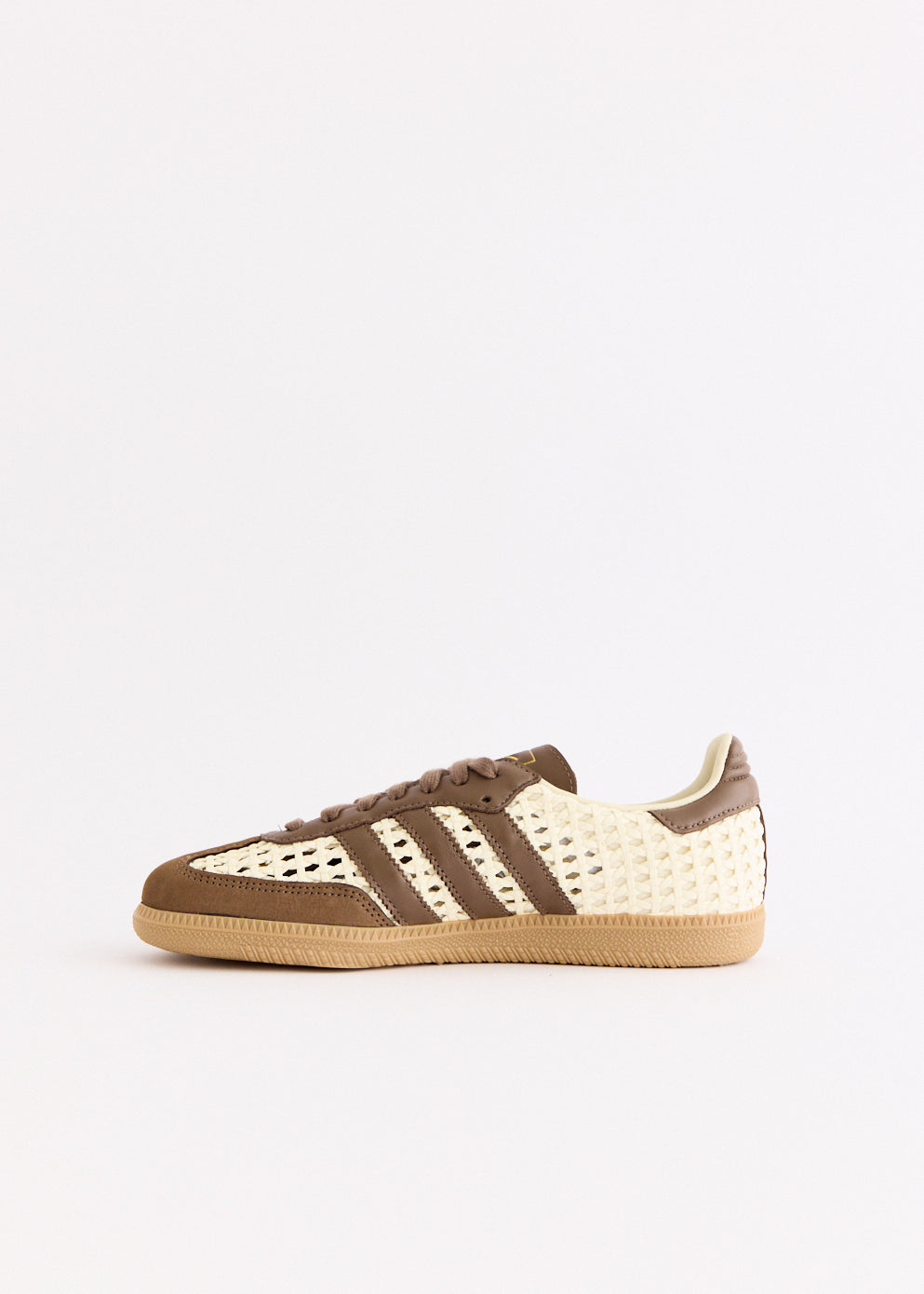 Women's Samba OG Basketweave 'Cream White' Sneakers