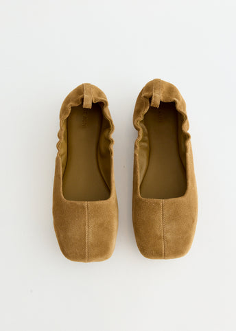 Suede Ballet Flat
