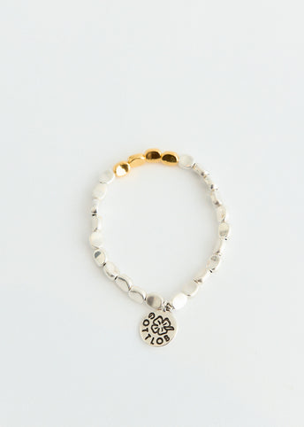 Edition 5 Silver Gold Bracelet