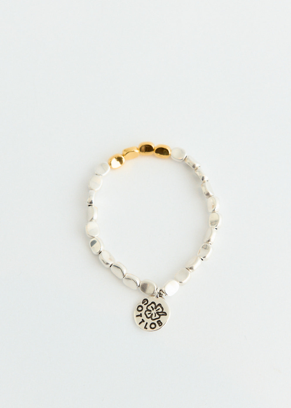 Edition 5 Silver Gold Bracelet