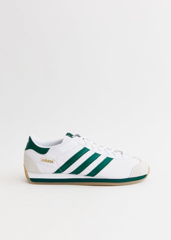 Country Japan 'White Collegiate Green' Sneakers