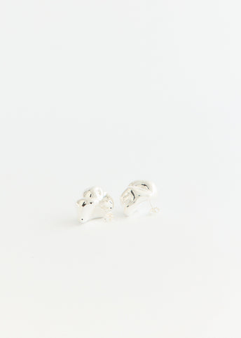Silver Mass Earrings