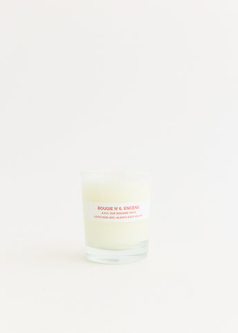 Bougie N°6. Encens