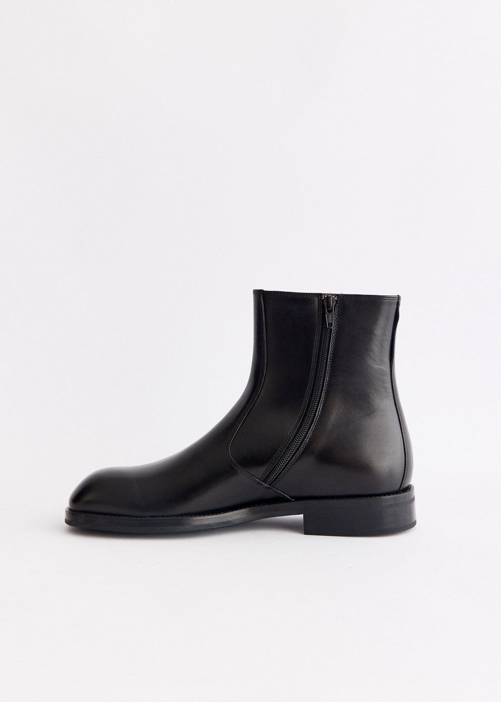 ZIPPED BOOTS